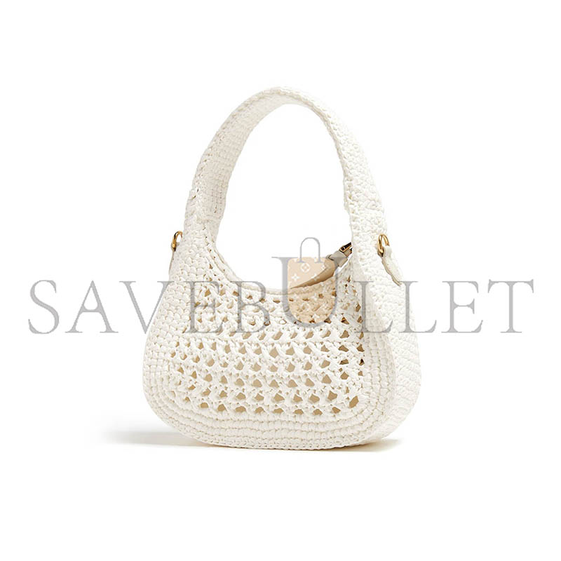 MIU MIU WANDER RAFFIA HOBO BAG 5BC125 (20*17*6cm)